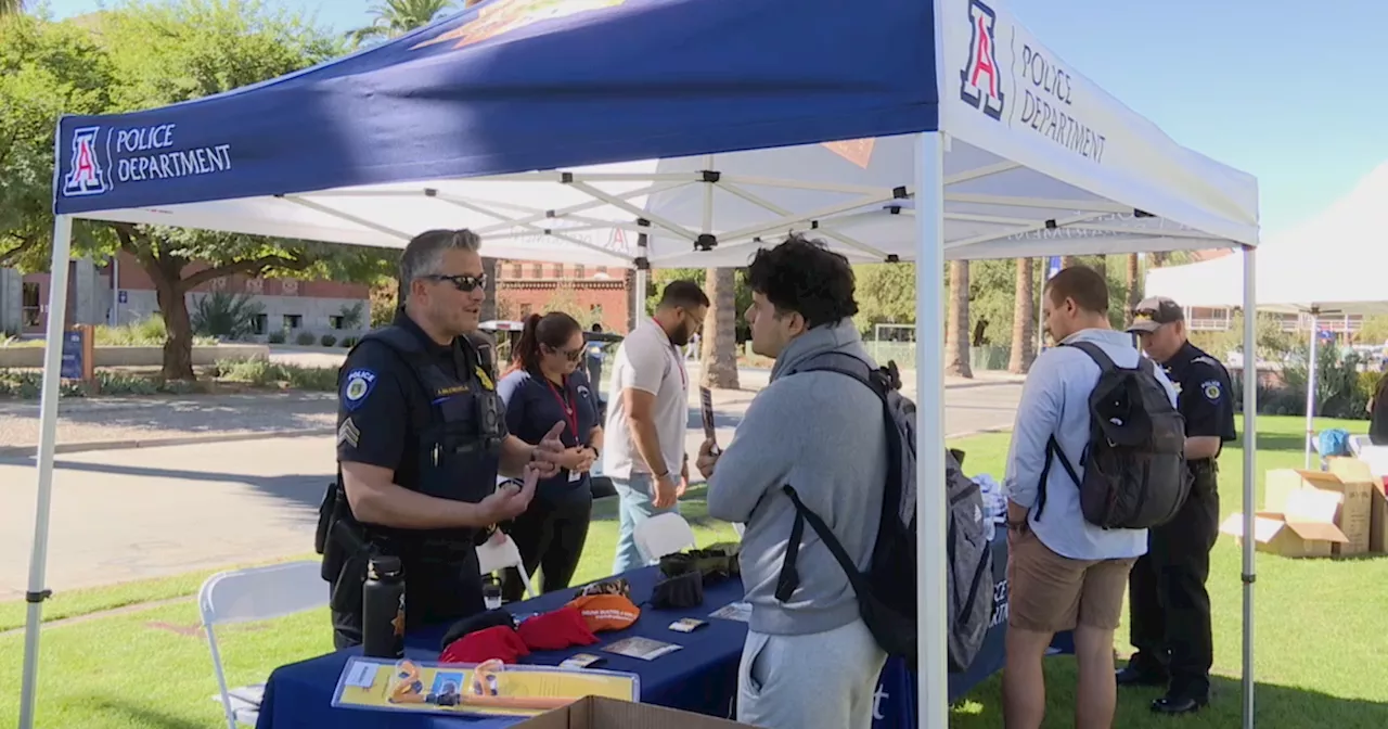 UArizona hosts first-ever “Wildcats Take Care Safety Fair' promoting campus safety