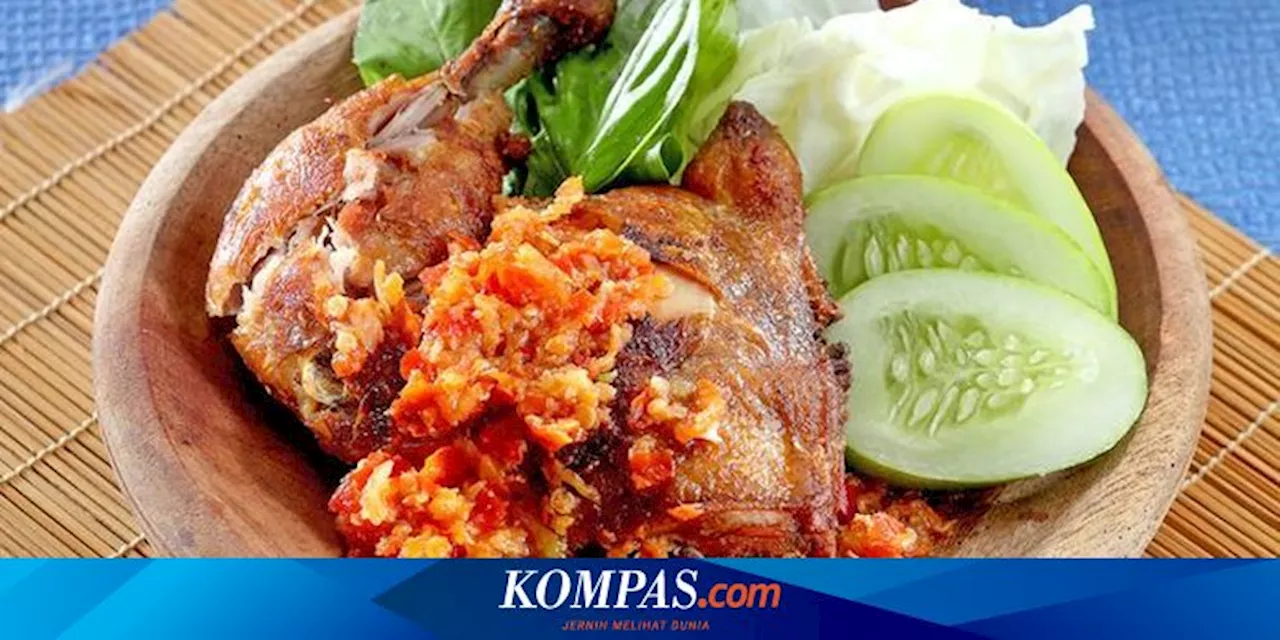 Resep Ayam Penyet Seenak Beli, Bisa untuk Jualan Bekal Kantor