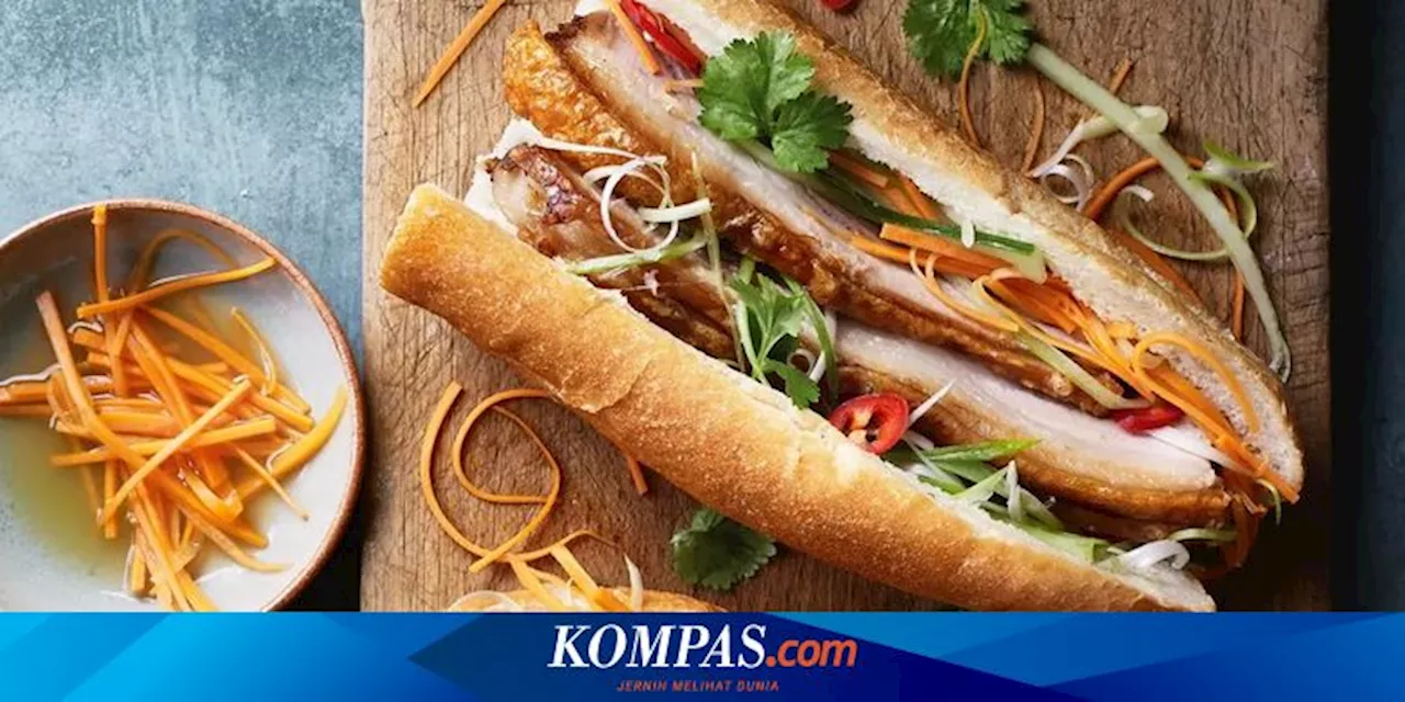 Resep Banh Mi Ayam Suwir, Sandwich ala Vietnam