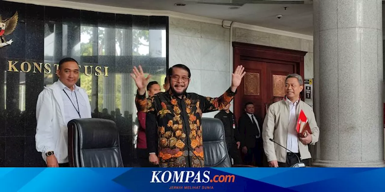 Respons Anwar Usman Usai Diberhentikan dari Ketua MK, Bantah Sindiran Mahkamah Keluarga dan Merasa difitnah