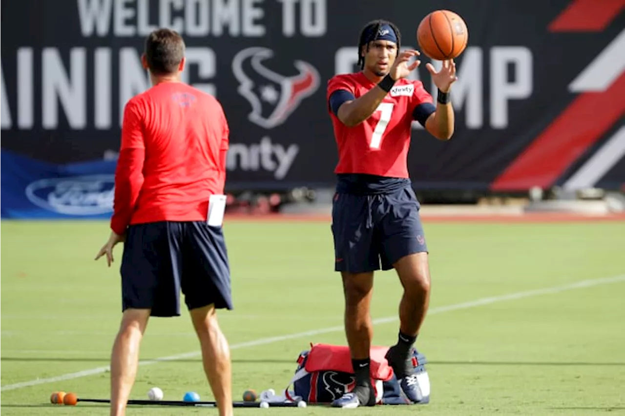 Hoop dreams: Texans rookie quarterback C.J. Stroud to take First Shot at Rockets-Lakers game