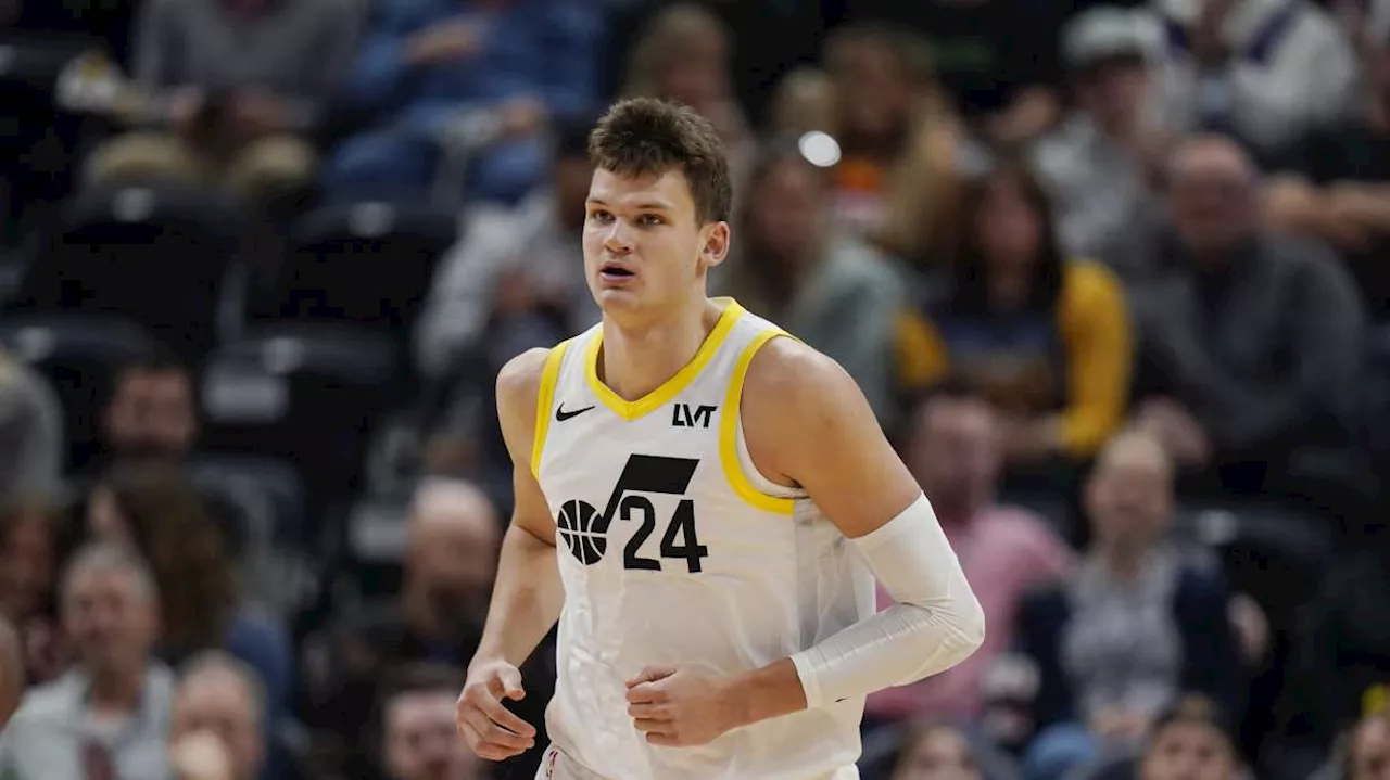 Jazz's Walker Kessler to miss at least 2 weeks with elbow sprain