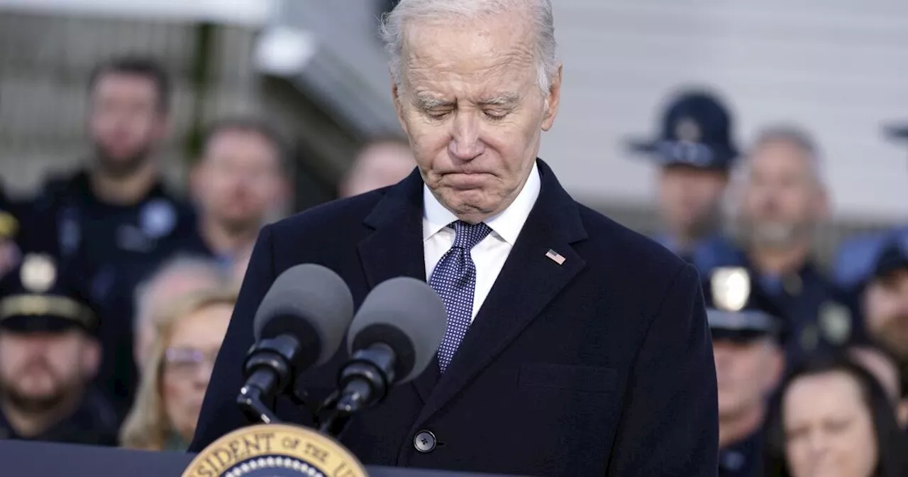 Biden support down sharply among California voters for first time in presidency, poll shows