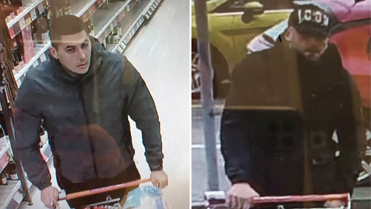 Police hunt shoplifters who stole over £2,000 worth of alcohol from Sainsbury's