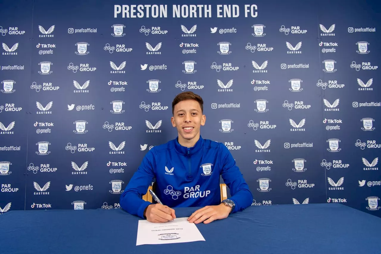 Felipe Rodriguez-Gentile signs first professional contract with Preston North End