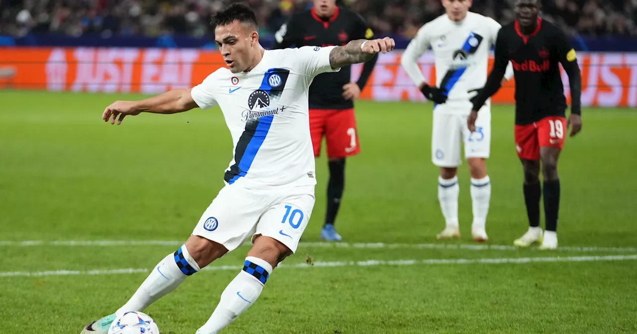 Champions: il rigore di Lautaro stende il Salisburgo nel finale, Inter agli ottavi