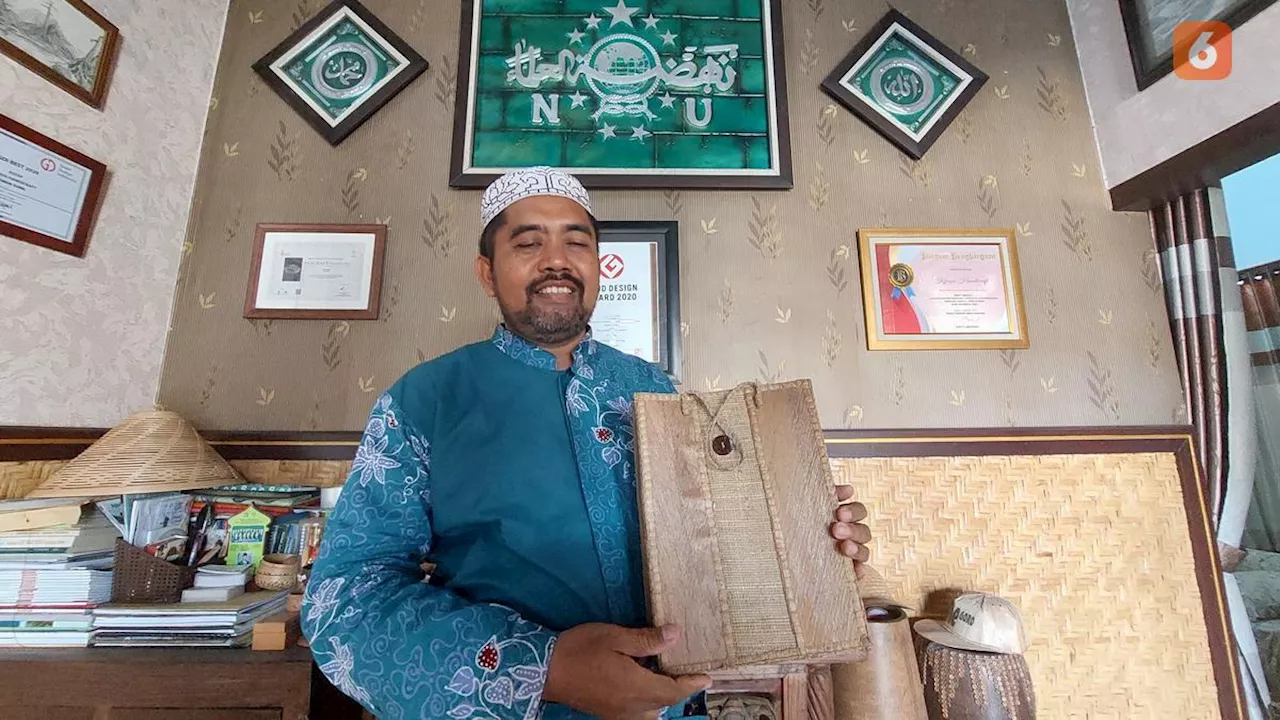 Cerita Khotibin, Pemilik Kejaya Handicraft Banyuwangi yang Produknya Sukses Tembus Pasar Mancanegara