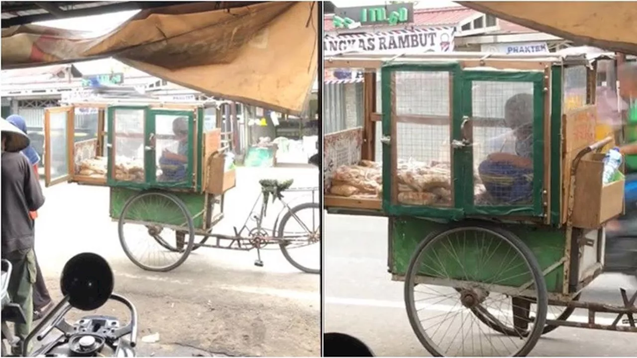 Kisah Haru Bocah Ikut Kakek Jualan Keliling, Rela Belajar di Dalam Gerobak Roti