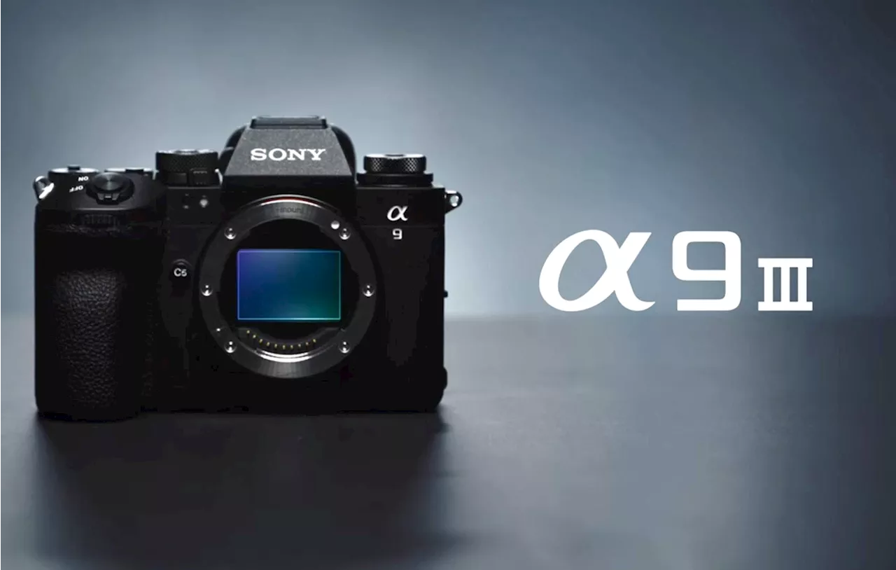 Sony Officially Unveils Its New A9 III Full-Frame Mirrorless Camera