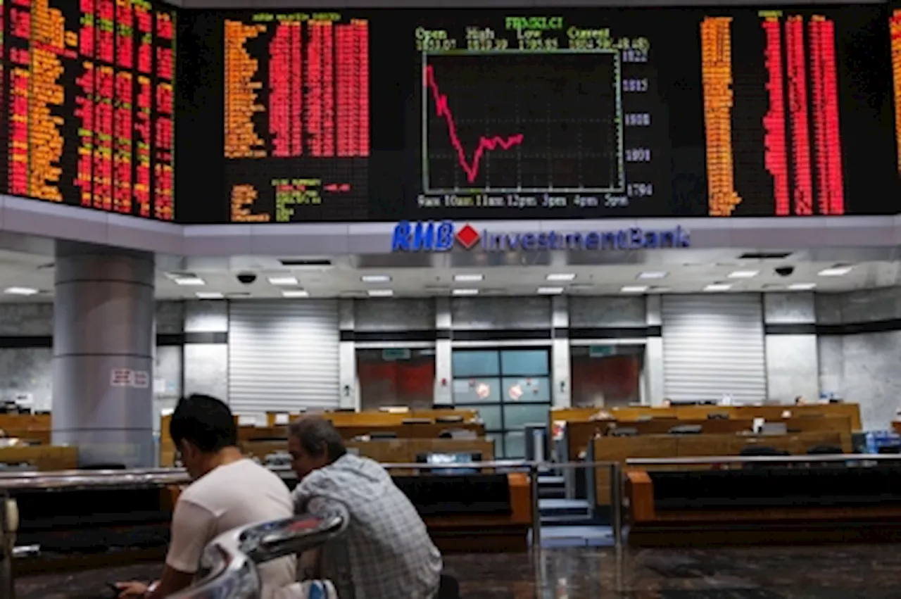 Banking counters weigh on Bursa, FBM KLCI down 5.77 points