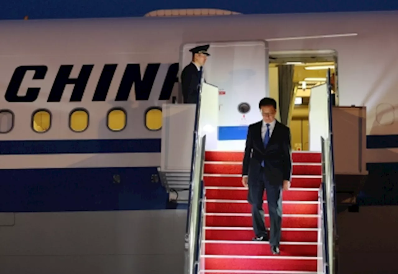 China’s vice-president arrives in Malaysia for four-day official visit