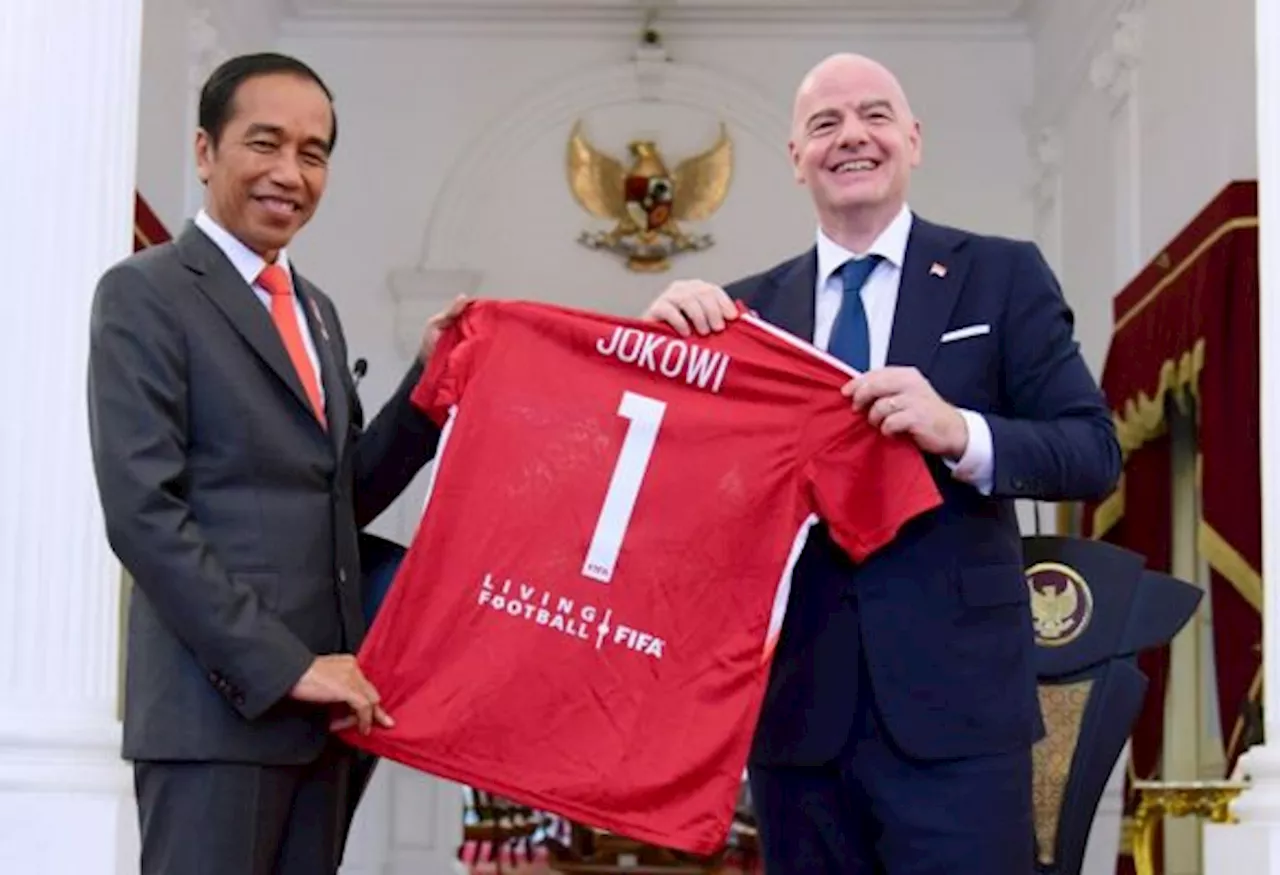 Presiden FIFA Sampaikan Terima Kasih kepada Jokowi dan Erick Thohir