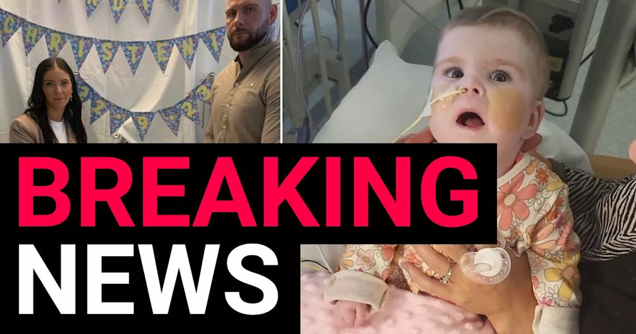 Critically ill baby Indi's parents told they can't bring her home