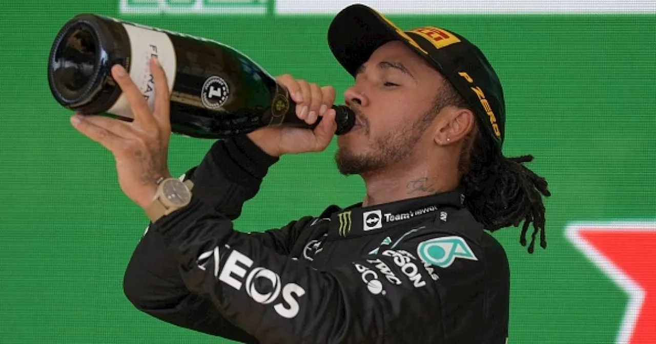 F1: Lewis Hamilton says he's quit drinking after 'suffering' from alcohol