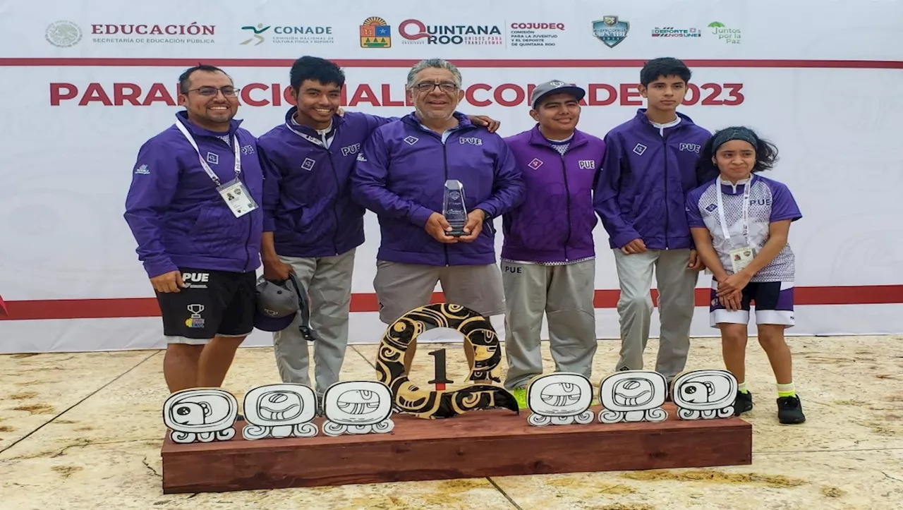 Concluye Puebla participación en Paranacionales Conade 2023 con 46 medallas