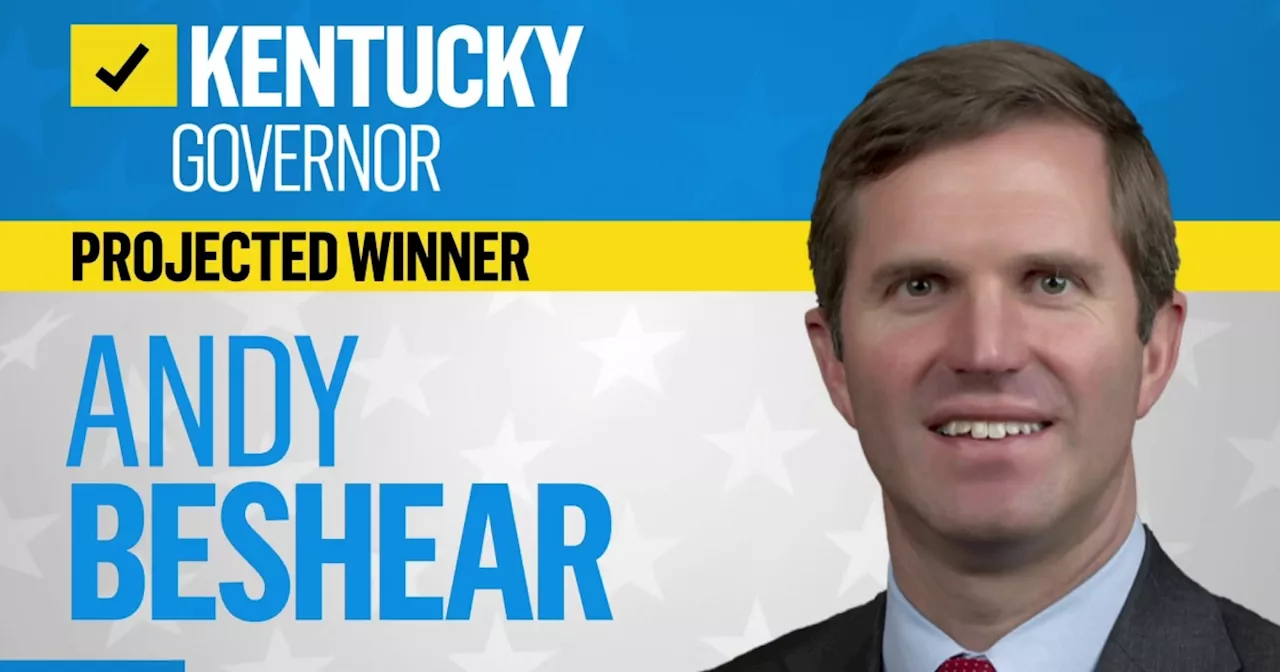 Democratic Gov. Andy Beshear of Kentucky wins re-election, NBC News projects