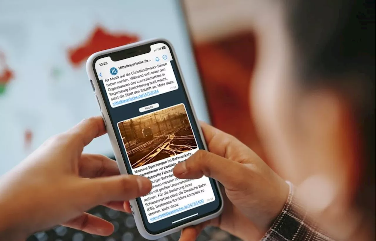Jetzt neu: Erhalten Sie Nachrichten aus Ihrer Region direkt in WhatsApp
