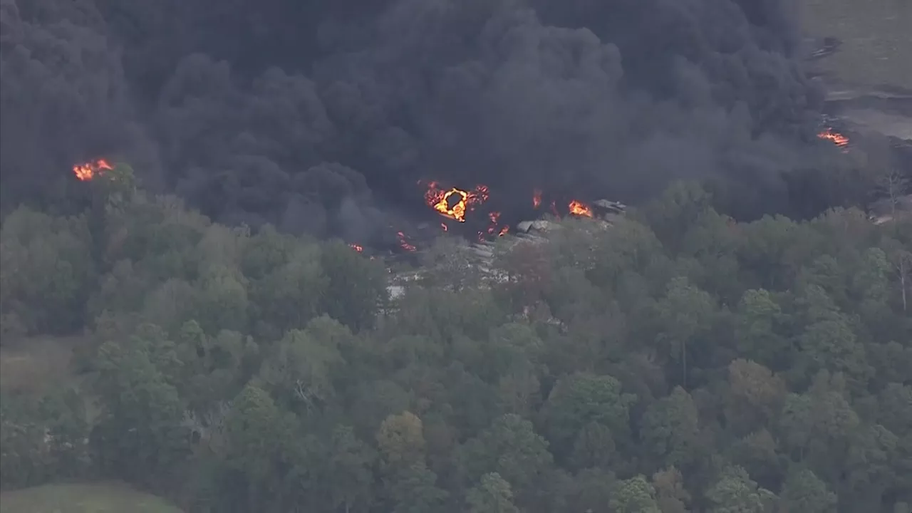 WATCH LIVE: Massive fire reported at a chemical plant north of Houston