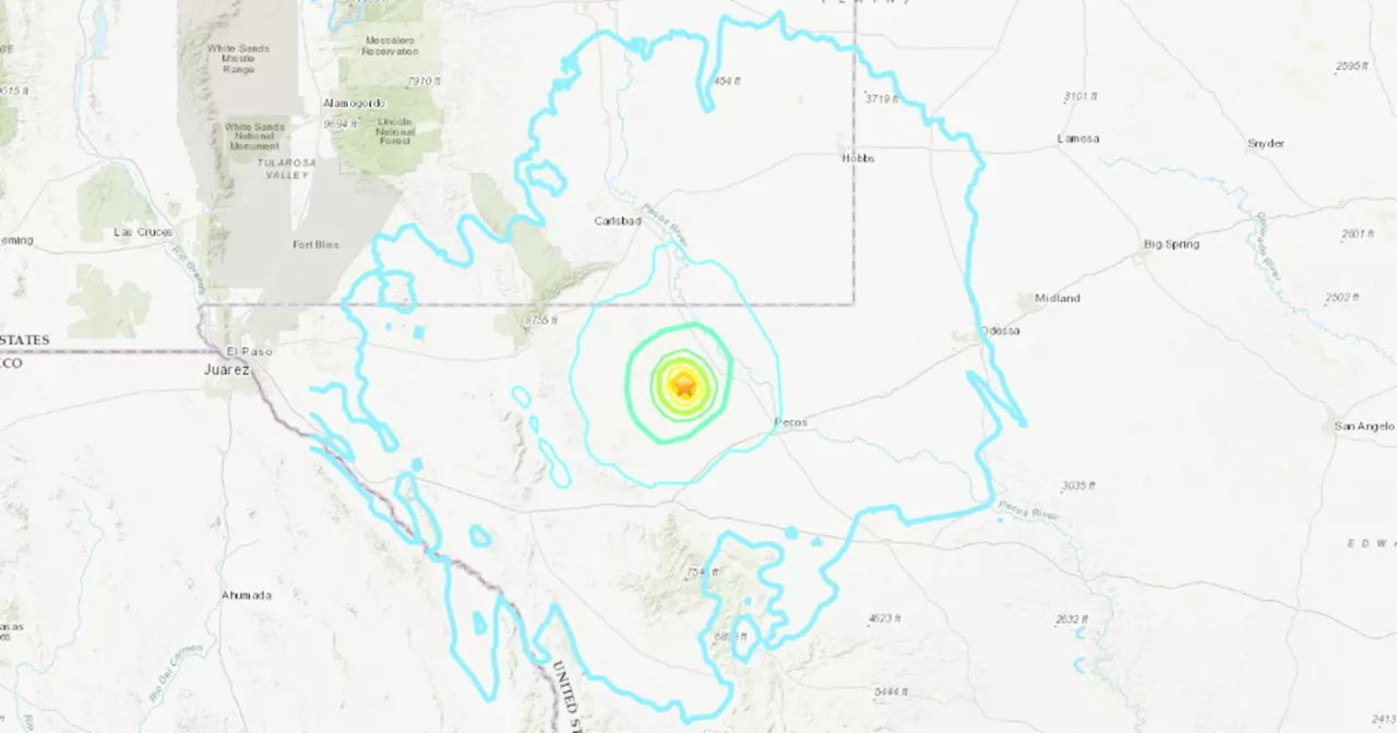 5.3-magnitude earthquake hits western Texas