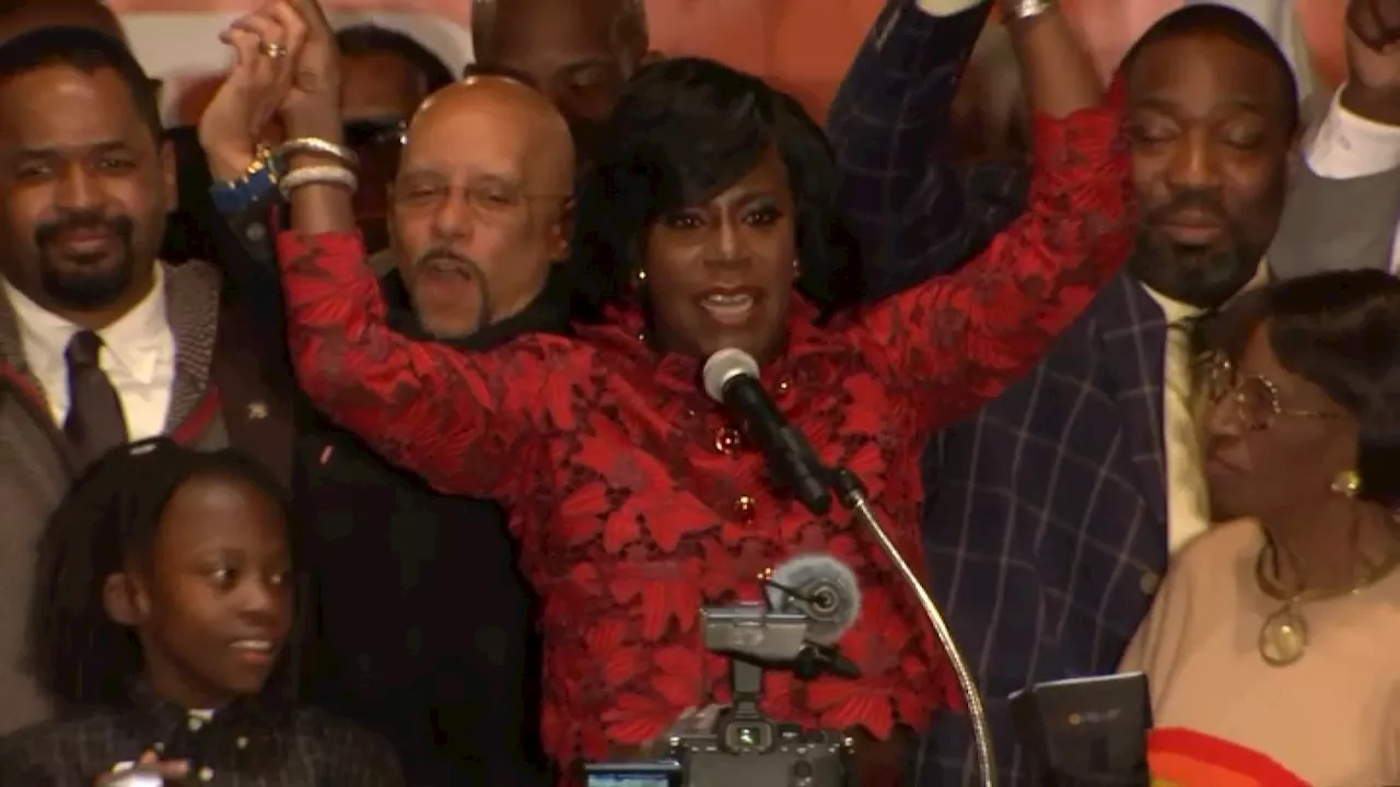 Democrat Cherelle Parker wins 2023 Philadelphia mayoral election, will be city's 100th mayor