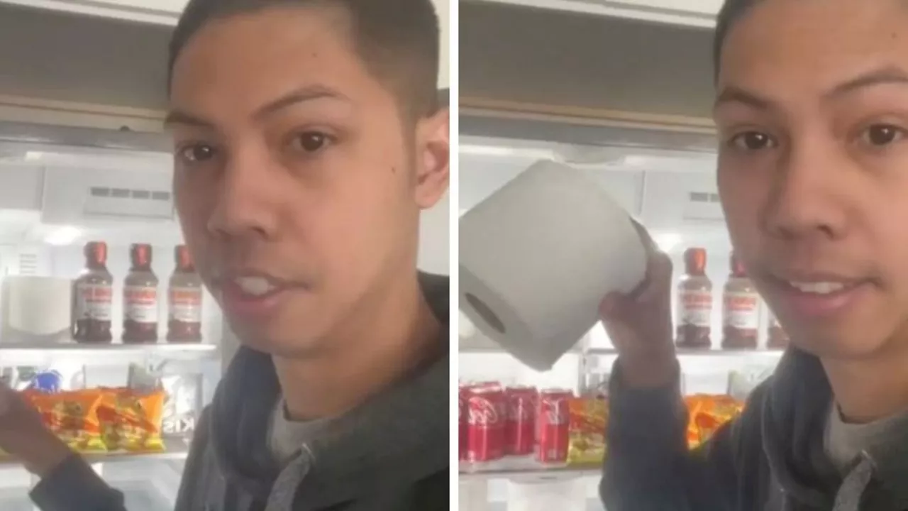 Strange reason people put toilet paper in fridge