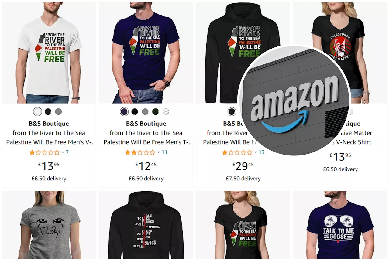 Amazon Backlash Grows Over Selling Pro-Palestinian Merchandise—'Disgusting'