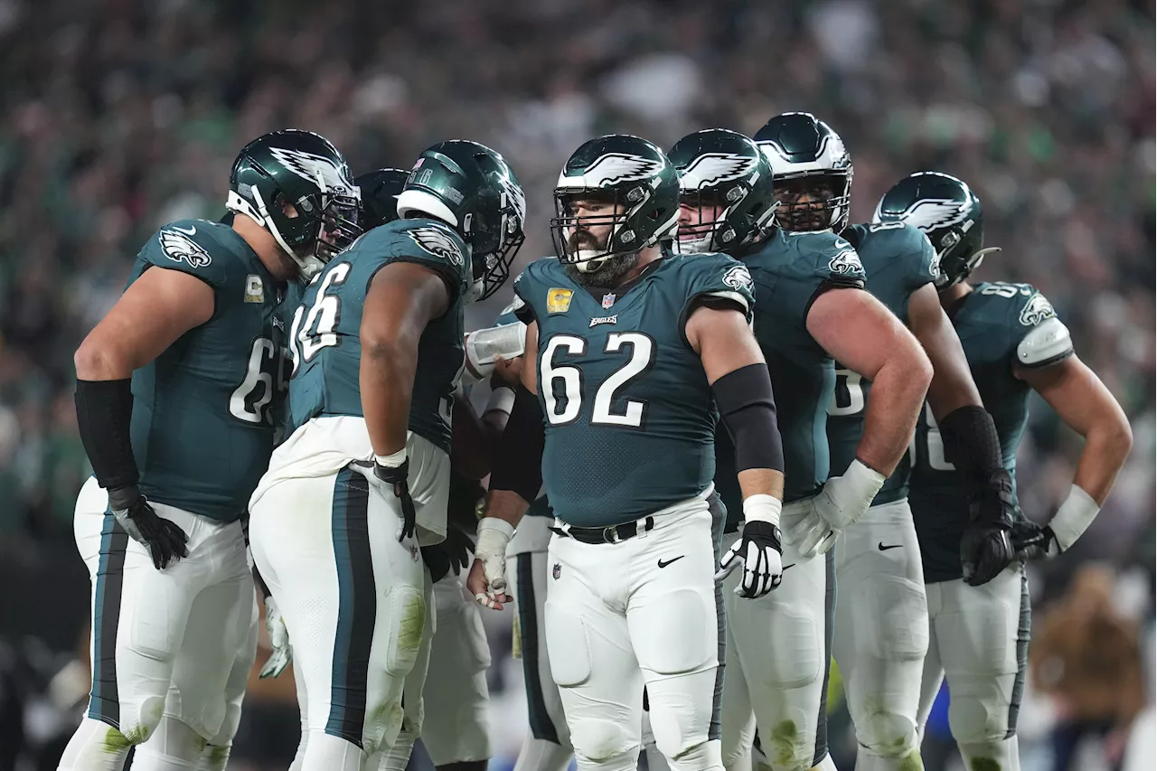 Jason Kelce Spoke a Sweet Addition to the Eagles O-Line Room Into Existence