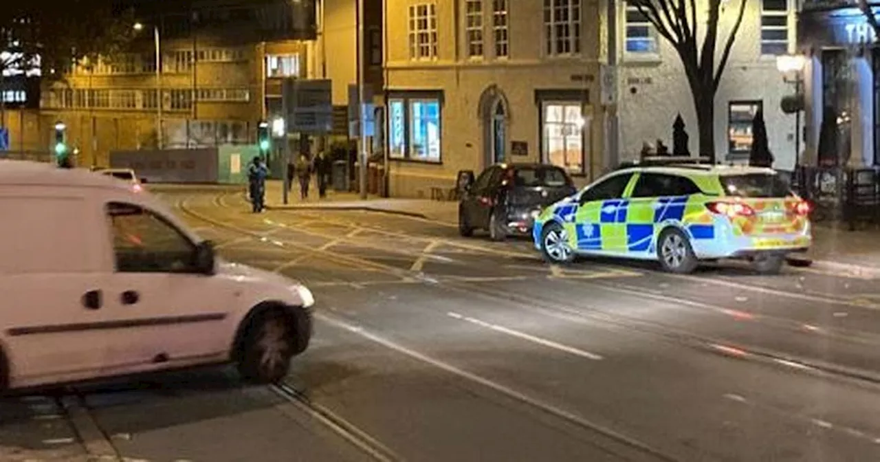 Delays to trams across Nottingham after city centre crash