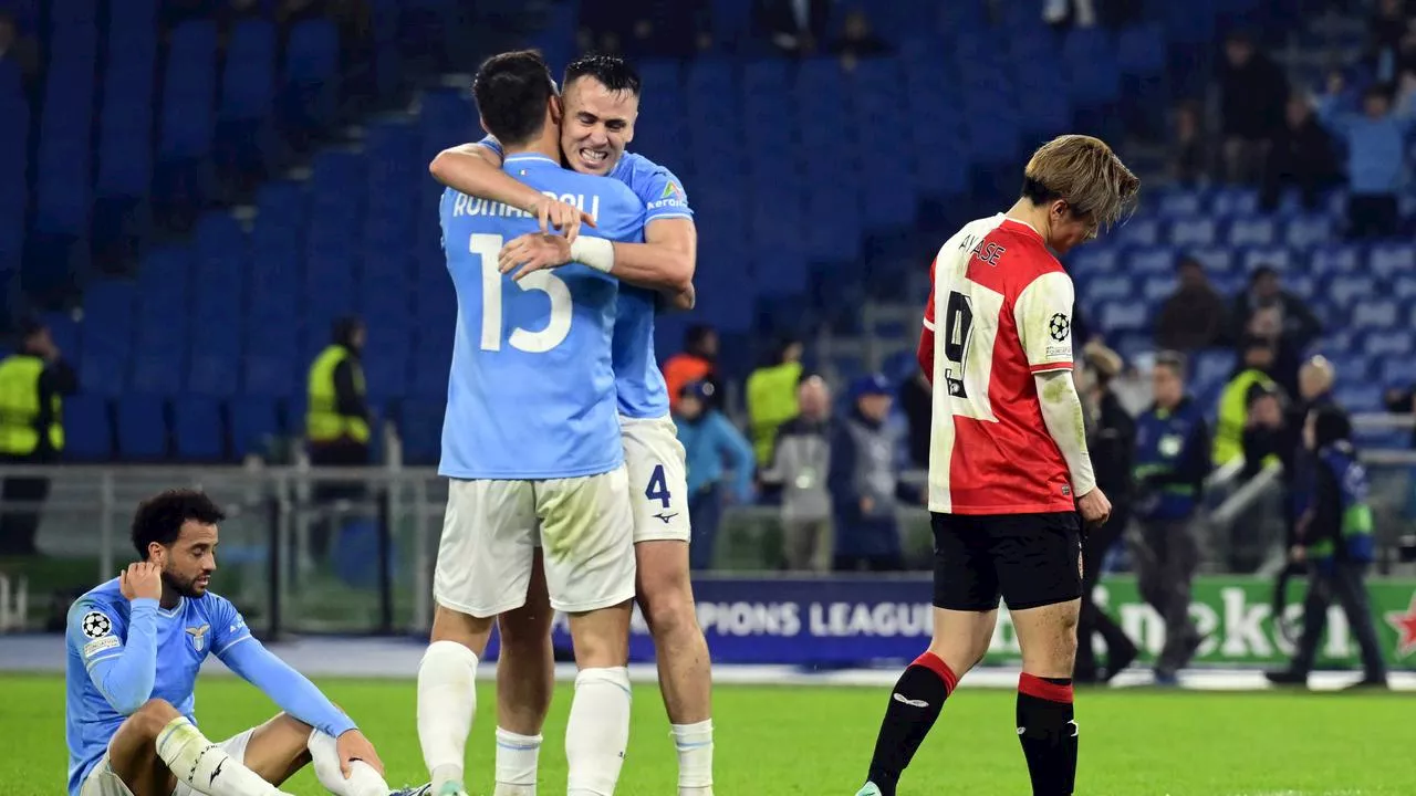 Lazio-coach Sarri trots na overwinning op 'doelpuntenmachine' Feyenoord