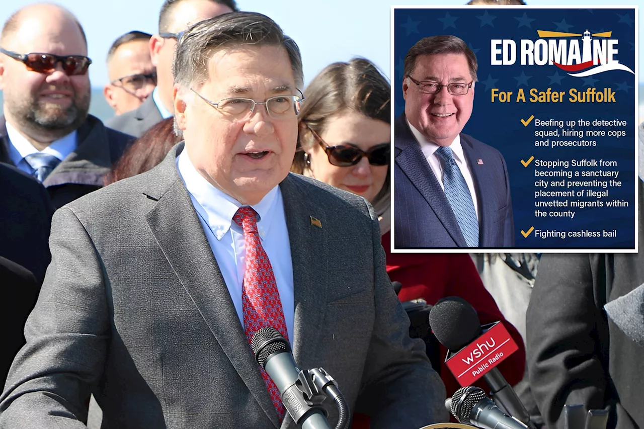 GOP takes control of Long Island with Ed Romaine's landslide victory in Suffolk County executive race