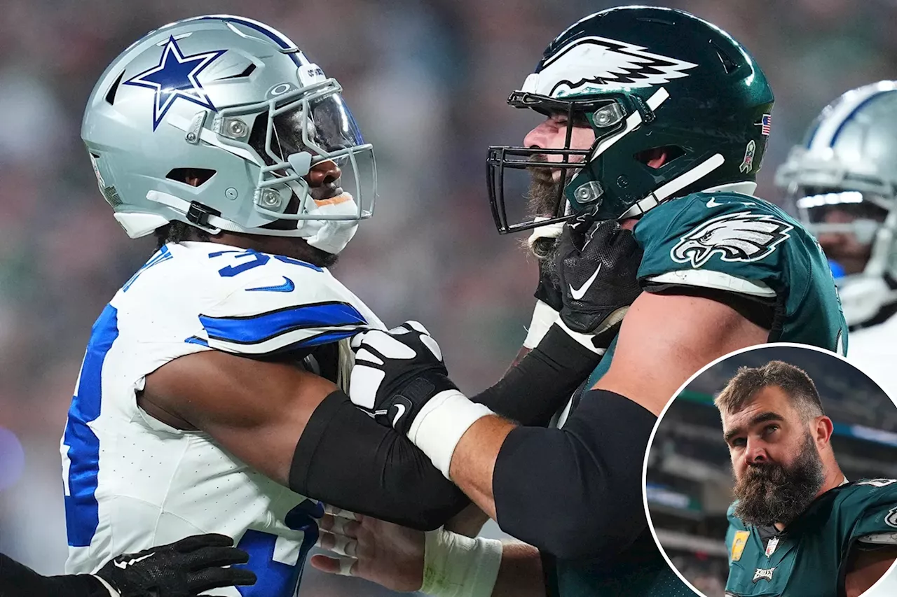 Jason Kelce 'blacked out' during viral screaming moment in Eagles-Cowboys game