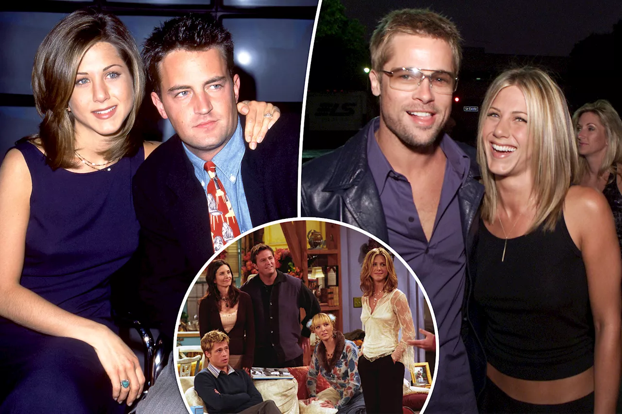 Matthew Perry got over Jennifer Aniston crush when she began dating Brad Pitt