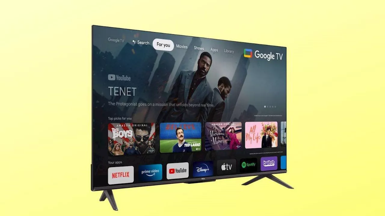 Retrouvez tous vos divertissements préférés au même endroit avec la Smart TV 4K à petit prix