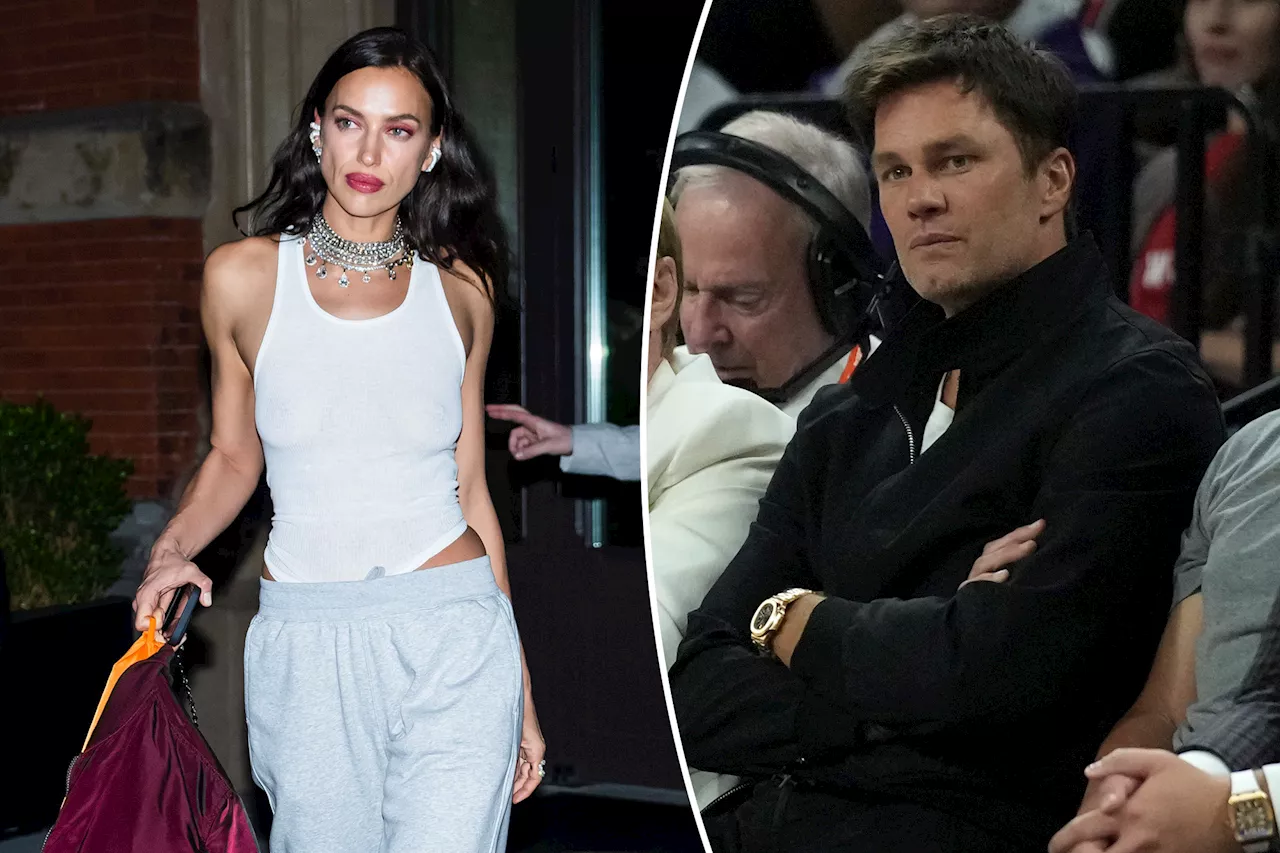 Irina Shayk appears to 'want to be seen' at Tom Brady's apartment post-split: source