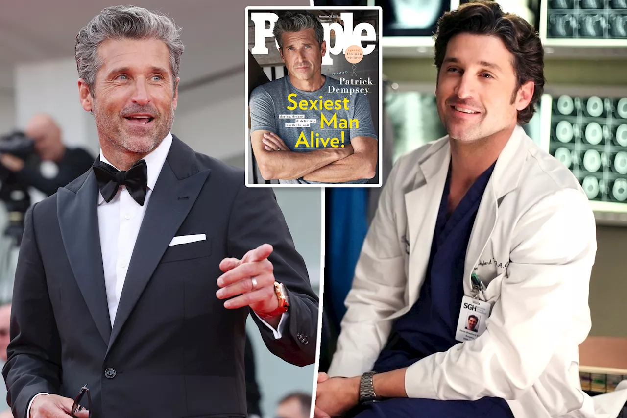 People magazine roasted for making 'irrelevant' Patrick Dempsey 'Sexiest Man Alive': 'It's not 2005'