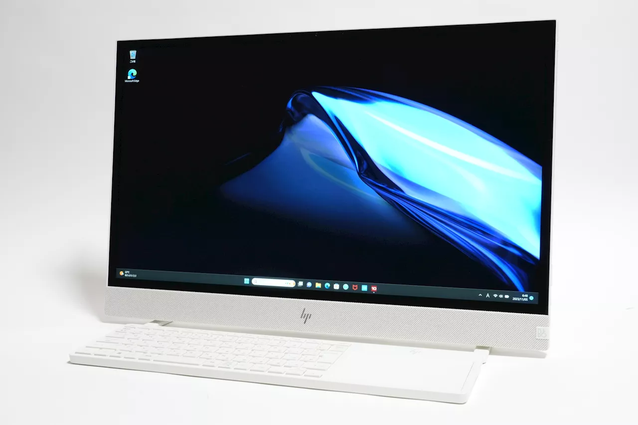 ハンドル付きでバッテリ内蔵の「HP ENVY Move All-in-One」は一体型PCの完成体だ