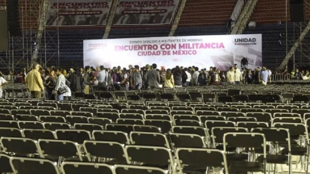 Tras mitin fallido, Claudia Sheinbaum cambia el Estadio Azul por la Arena México