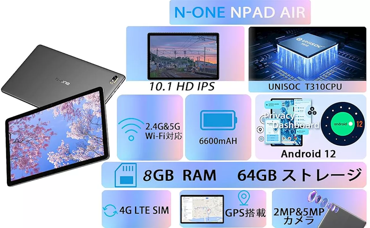 【歴史最安値】最高のコストパフォーマンスを誇る8コアの「NPad」タブレットがAmazonの在庫一掃セール中に販売中です