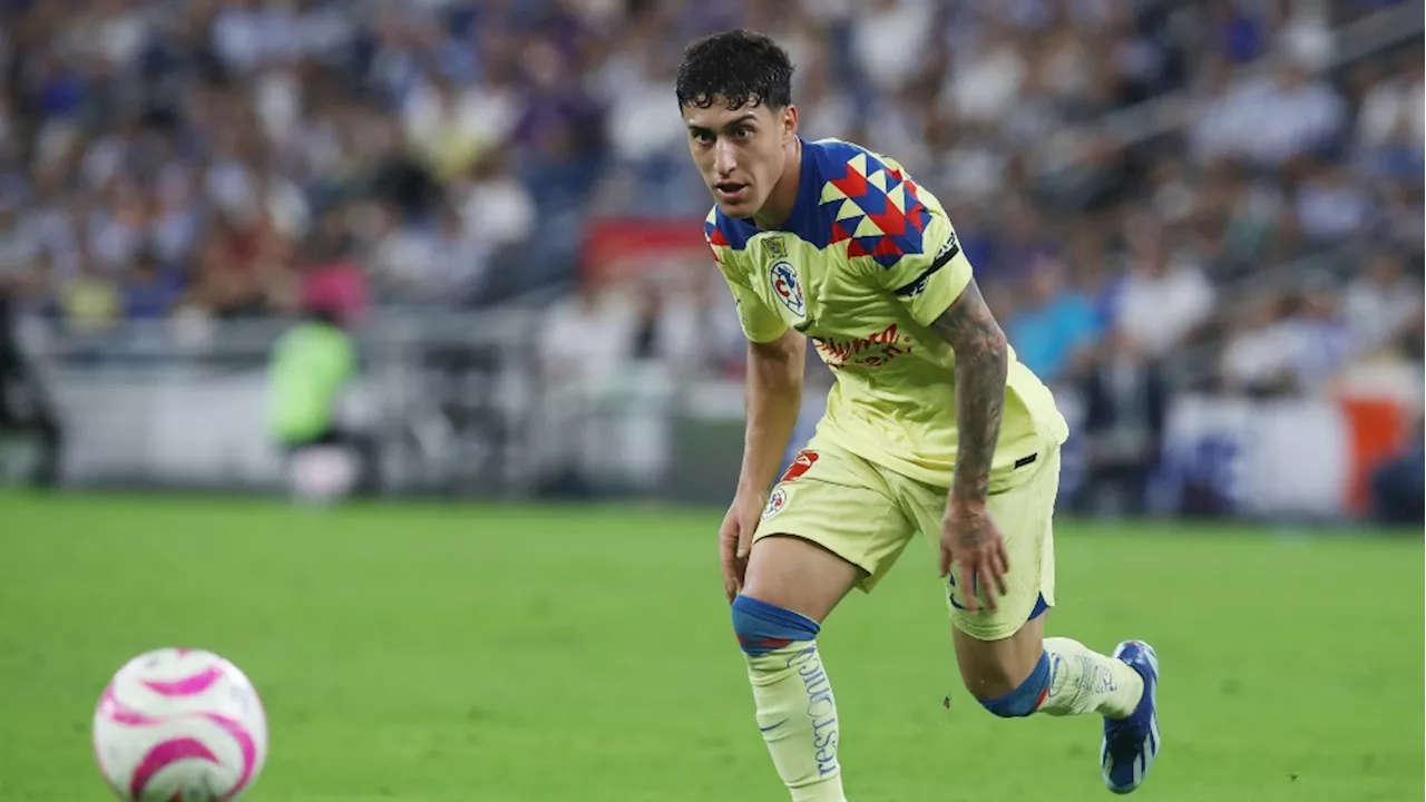 Alejandro Zendejas se reintegra a los entrenamientos con América tras fatiga muscular