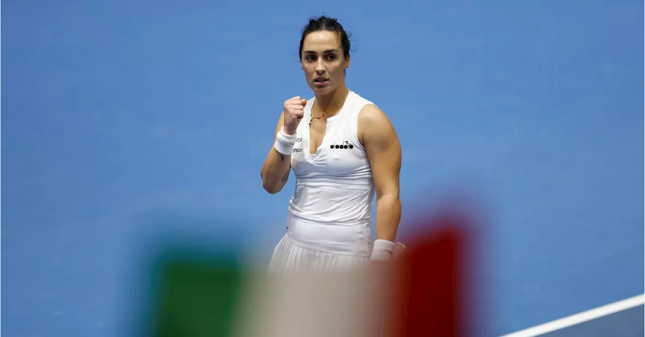 Italy beat France in BJK Cup Finals after two singles wins