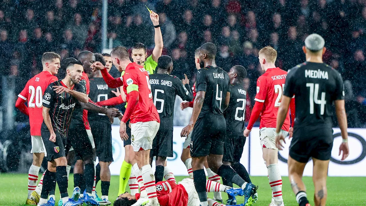 PSV-Lens: grosse désillusion pour les Sang et Or, qui chutent sous la pluie d'Eindhoven