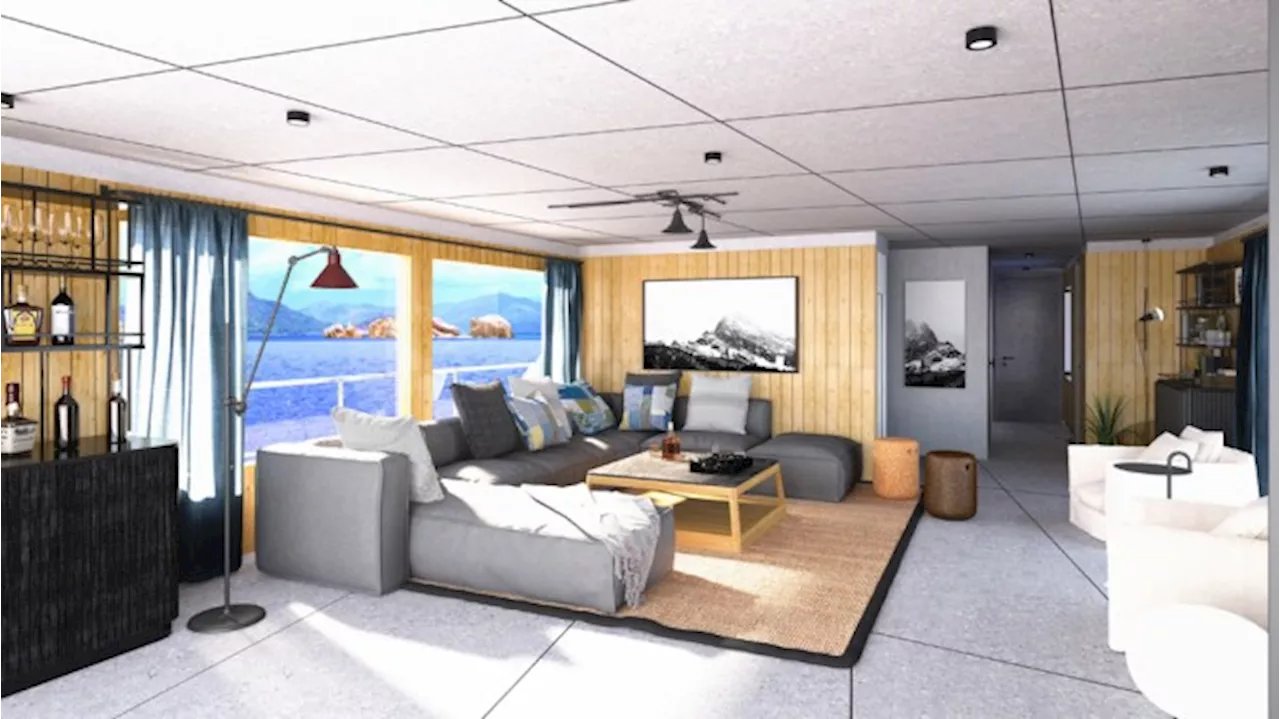Numarine's First Hybrid Yacht Has a Chic Scandinavian-Inspired Interior