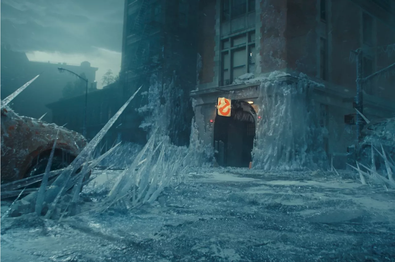 Ghostbusters Battle Climate-Changing Ghouls in 'Frozen Empire' Trailer