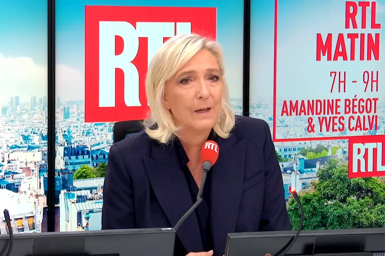 'Bien sûr que j'y participerai', assure Marine Le Pen à propos de la marche contre l'antisémitisme