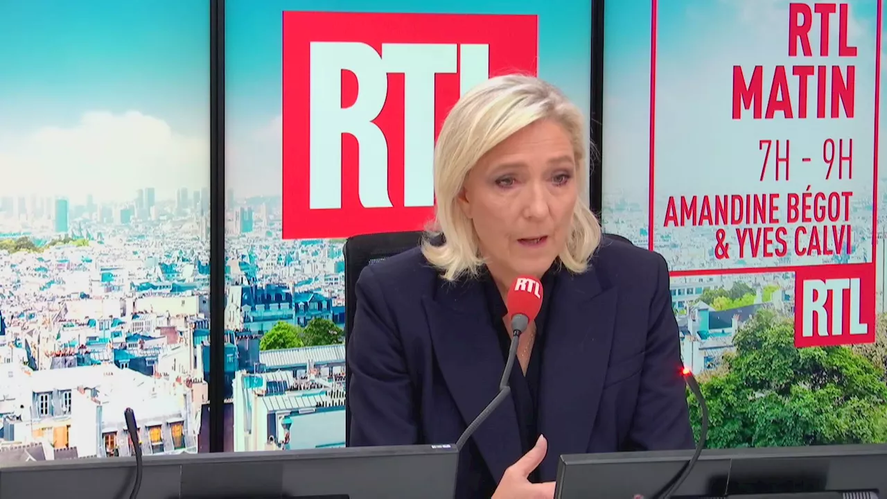 RASSEMBLEMENT NATIONAL - Marine Le Pen est l'invitée d'Amandine Bégot