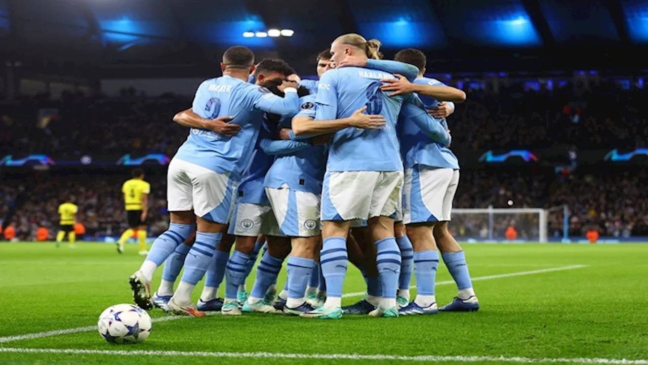 Haaland scores twice as Man City clinch Champions League last 16 - SABC News