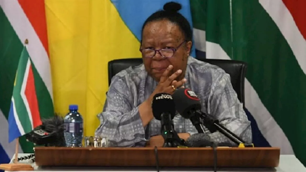 Minister Pandor says Israeli PM should be prosecuted at ICC - SABC News - Breaking news, special reports,