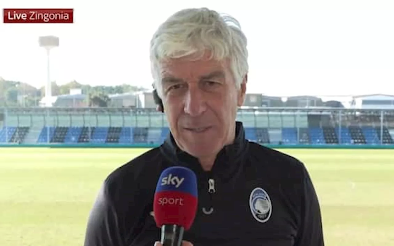 Atalanta-Sturm Graz, Gasperini: 'Non è ancora decisiva. De Ketelaere? Non preoccupa'