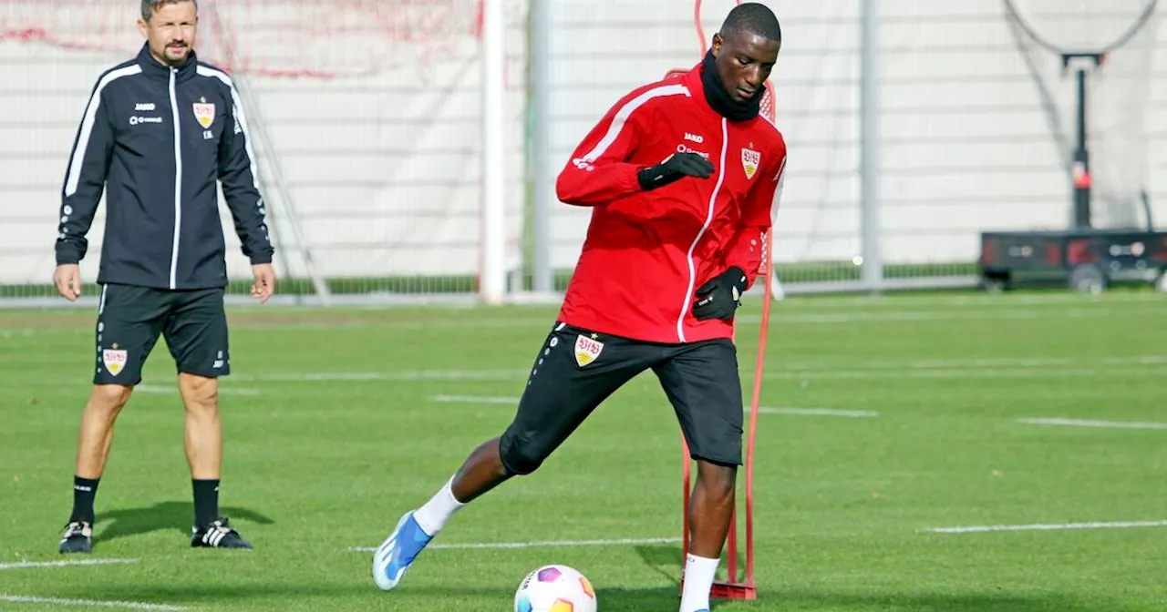 Aufatmen beim VfB Stuttgart: Guirassy zurück im Mannschaftstraining