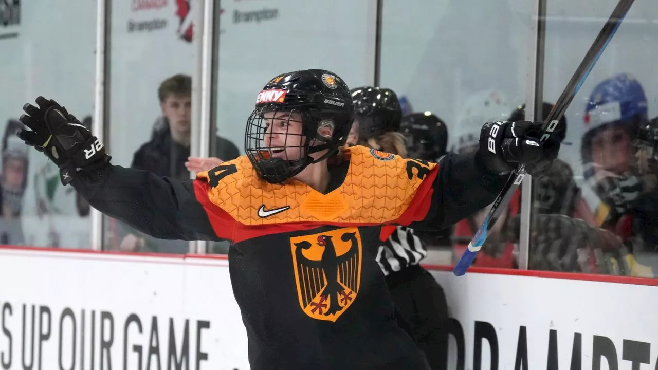 Deutsche Eishockey-Frauen: Erfolg gegen Dänemark